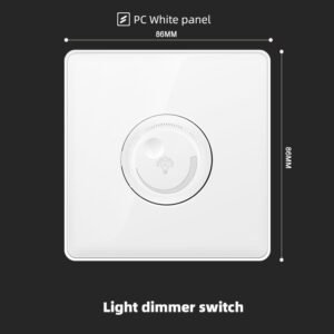 Light dimmer switch
