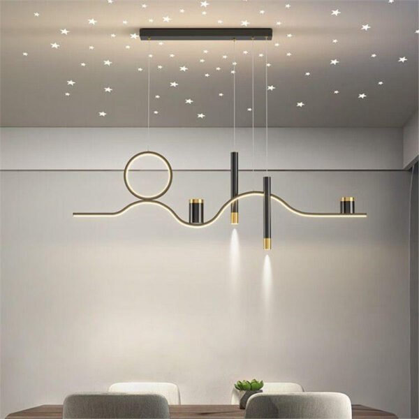 Lumenem HaloLine Chandelier.