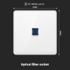 Optical fibre socket
