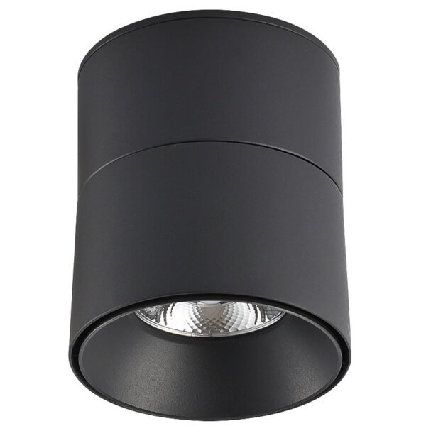 SURFACE MOUNTED FOLDING SPOTLIGHT Black