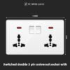 double 3 pin universal switch