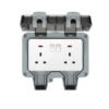 double waterproof socket