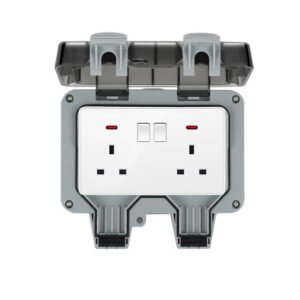 double waterproof socket